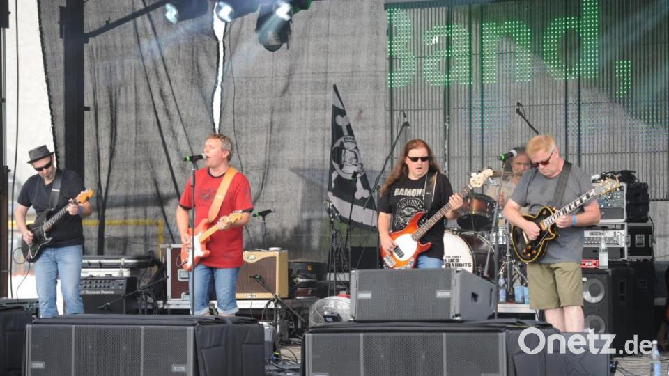 Die Wasserwacht Hirschau und The Funky Blues Rabbits organisierten heuer die 15. Auflage der Beachparty, heuer bereits zum neunten Mal in Hirschau. Auch mit dabei Der Ernst des Lebens. Bild: Andreas Brückmann