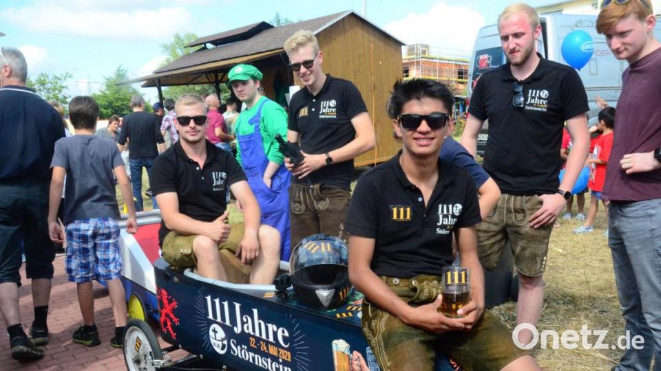 Störnsteiner Buam mit ihrem &quot;Hot SOAP Rod&quot;, der auf Platz 6 landete. Bild: Kunz