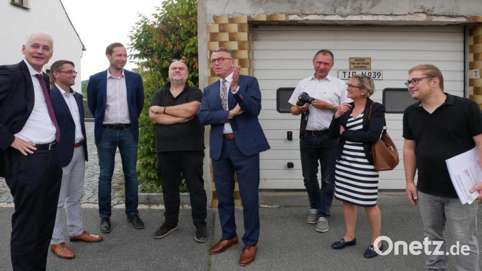 Impression vom Besuch der Delegation der Hochschule Landshut in Tirschenreuth. Bild: tr