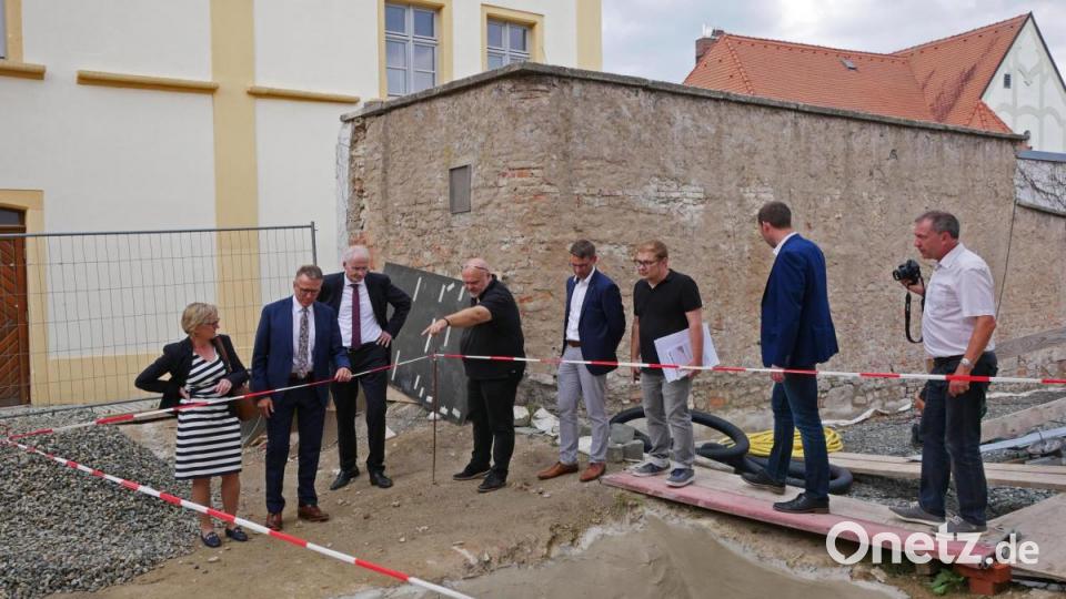 Impression vom Besuch der Delegation der Hochschule Landshut in Tirschenreuth. Bild: tr