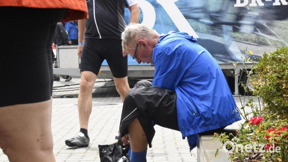 Die 30. BR-Radltour führte am Mittwoch durch den Landkreis Amberg-Sulzbach und stoppte mittags in Amberg. Bild: Petra Hartl
