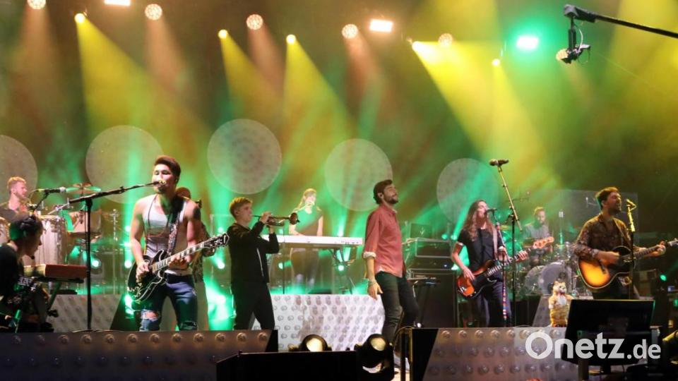 Alvaro Soler mit Band Bild: Gerhard Götz