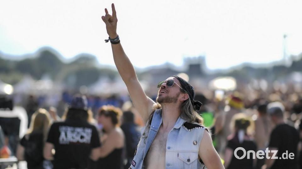 Das Wacken Open Air 2019 ist gestartet. Bild: Axel Heimken/dpa