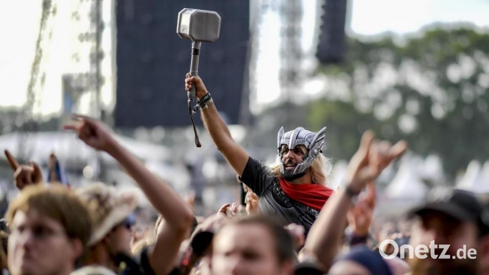 Das Wacken Open Air 2019 ist gestartet. Bild: Axel Heimken/dpa