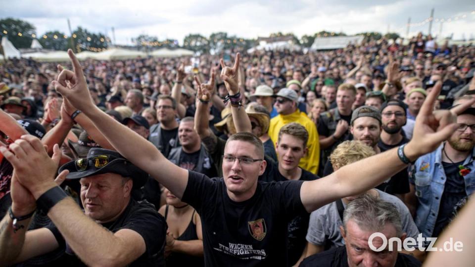 Das Wacken Open Air 2019 ist gestartet. Bild: Axel Heimken/dpa