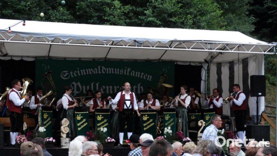 Dirigent Johannes Hecht gibt den Musikern den Ton an. Bild: twg