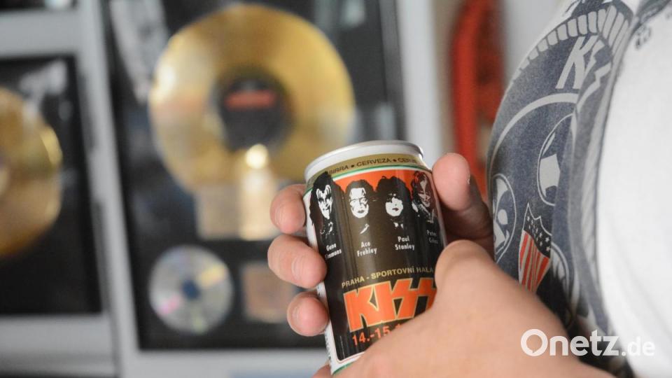 Kiss-Bier aus Prag. Bild: Gabi Schönberger