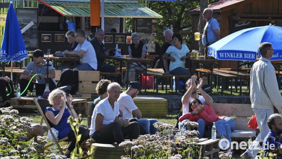Es ist Sommer in der Stadt - mit viel Musik und guter Laune auf dem LGS-Gelände. Bild: Petra Hartl