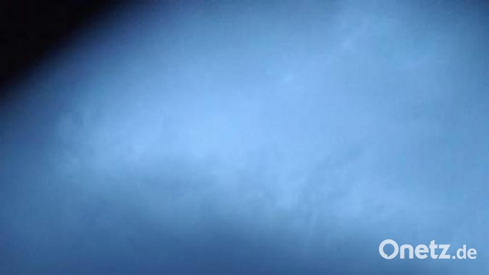 Ein Unwetter ist am Sonntag, 18. August, über die Oberpfalz hinweg gezogen. Unsere Leser haben Fotos geschickt. Bild: Jazzmin Diedrich