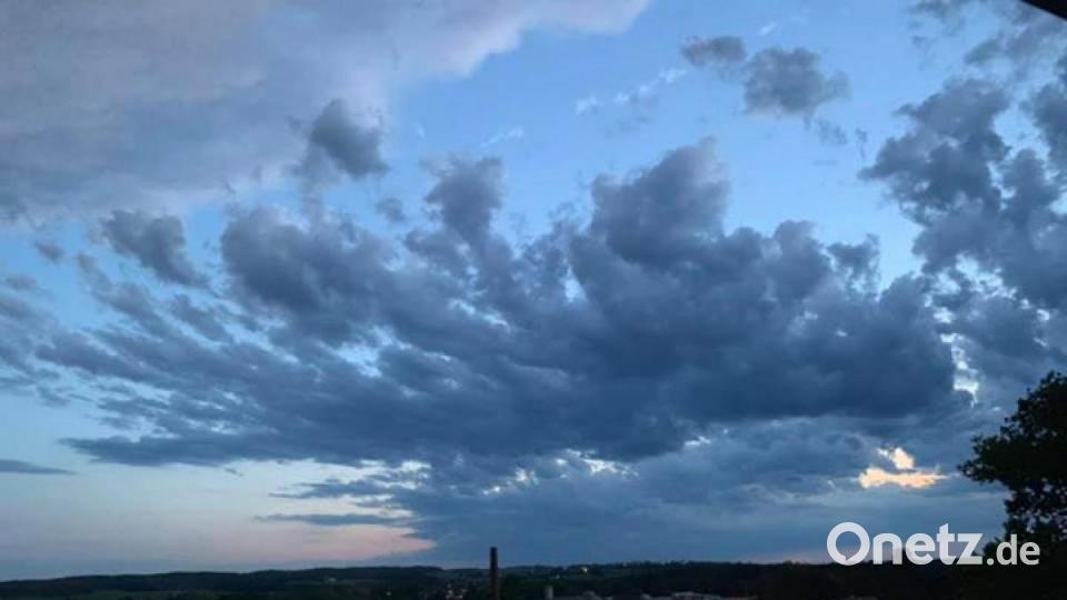 Ein Unwetter ist am Sonntag, 18. August, über die Oberpfalz hinweg gezogen. Unsere Leser haben Fotos geschickt. Bild: Annie Garrett