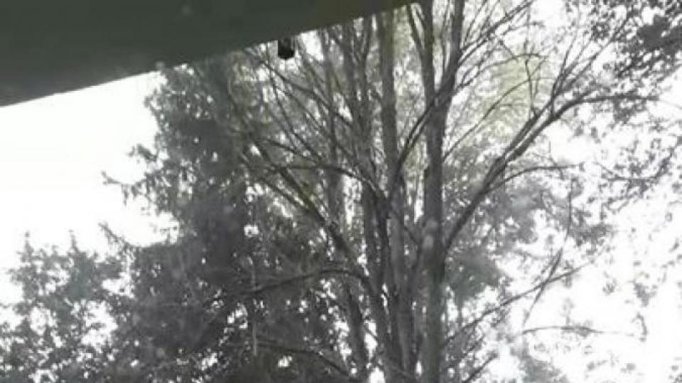 Ein Unwetter ist am Sonntag, 18. August, über die Oberpfalz hinweg gezogen. Unsere Leser haben Fotos geschickt. Bild: Andreas Maeki