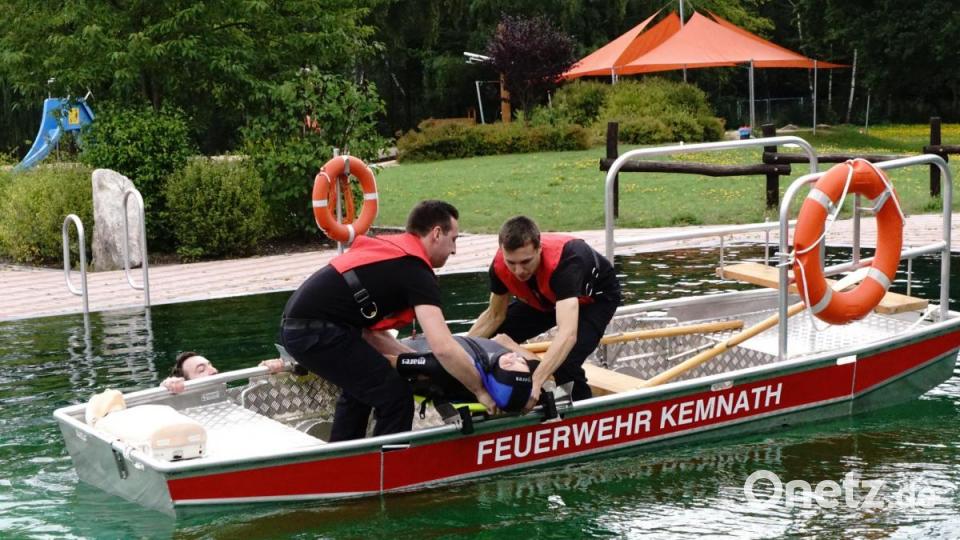 Das Boot kann jede Art von Trage aufnehmen. Bild: bkr