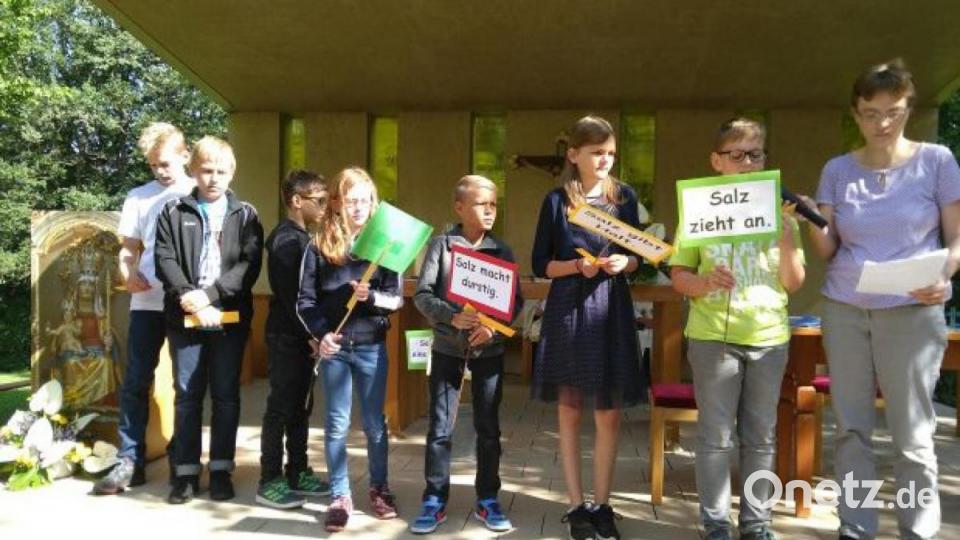 Ein Gottesdienst für Kinder mit Kindern. Bild: mma