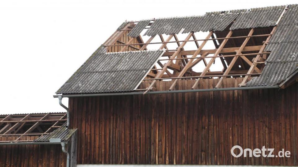 Sturmschäden in der Gemeinde Freudenberg. Bild: Wolfgang Steinbacher