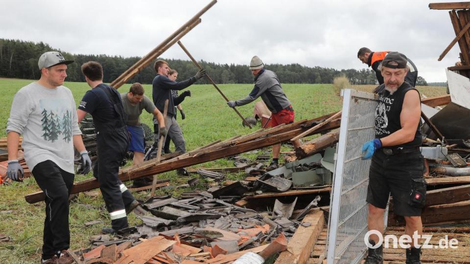 Sturmschäden in der Gemeinde Freudenberg. Bild: Wolfgang Steinbacher