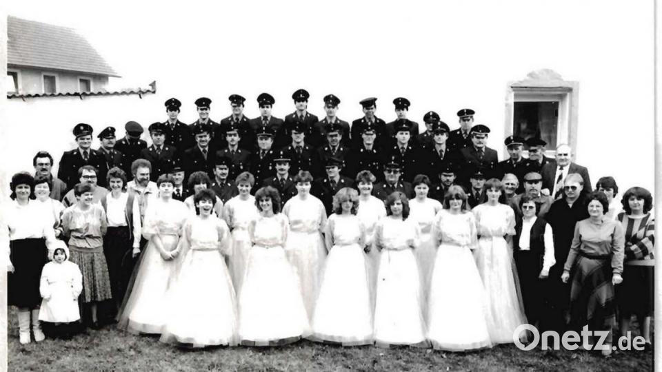 Feuerwehr Zeulenreuth. 90 Jahre Feuerwehr-Feier Repro: hai