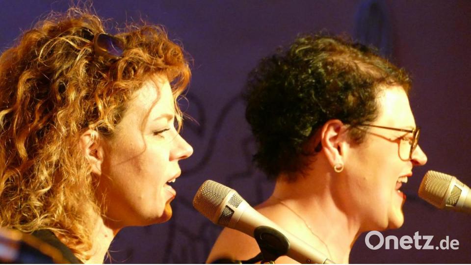 Anne Schnell und Steffi Denk, die Powerfrauen von &quot;Yellow Cab&quot; geben meist den Ton an. Bild: kbw