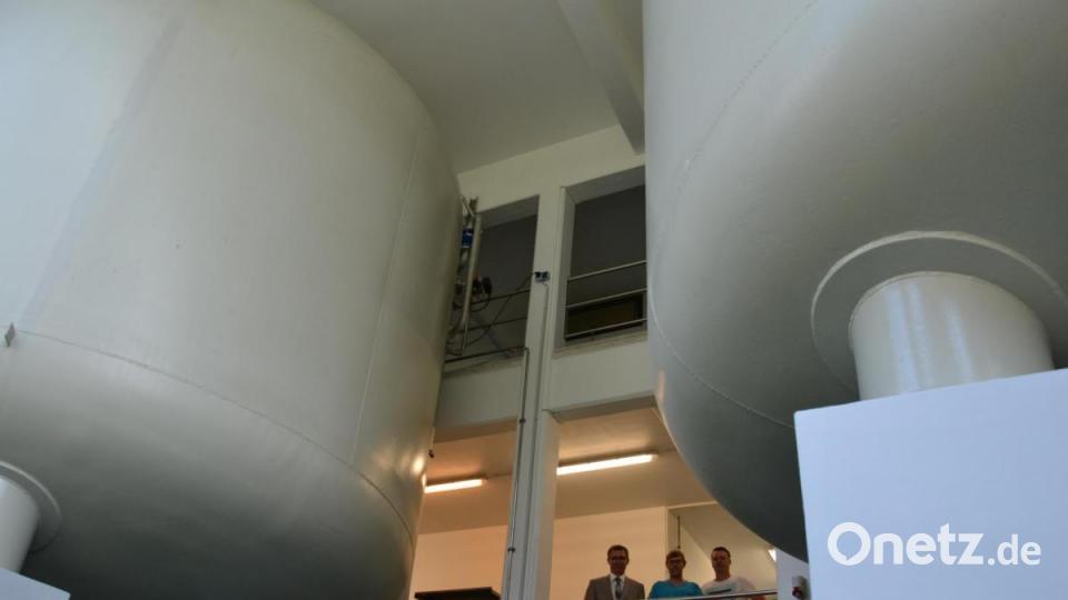 Im Wasserwerk Engelsdorf wird das Trinkwasser aus der Engelsdorfer Senke gesammelt und zu den Trinkwasserspeichern in der Stadt gepumpt. Bild: upl