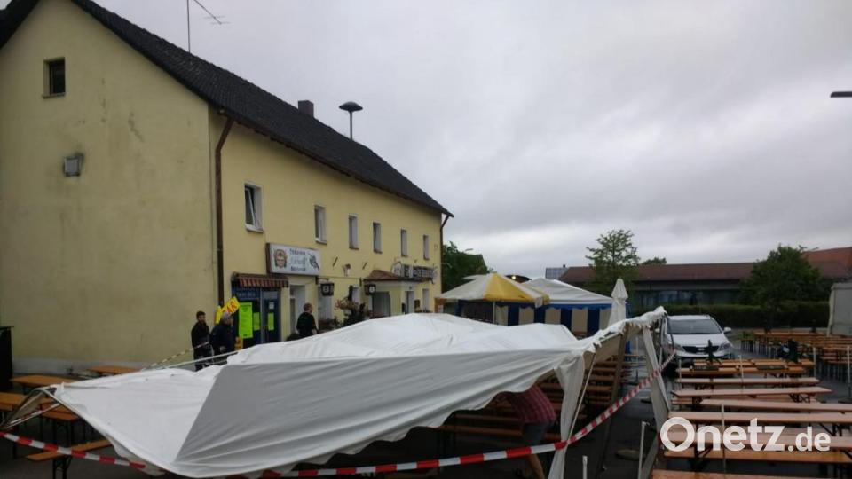 Sturmschäden in Hohenkemnath Bild: brü