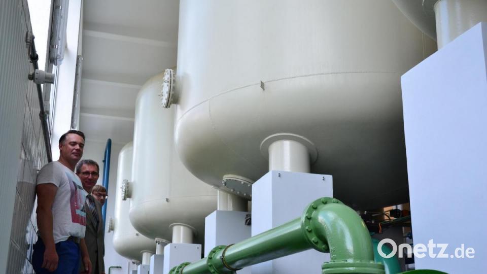 Im Wasserwerk Engelsdorf wird das Trinkwasser aus der Engelsdorfer Senke gesammelt und zu den Trinkwasserspeichern in der Stadt gepumpt. Bild: upl