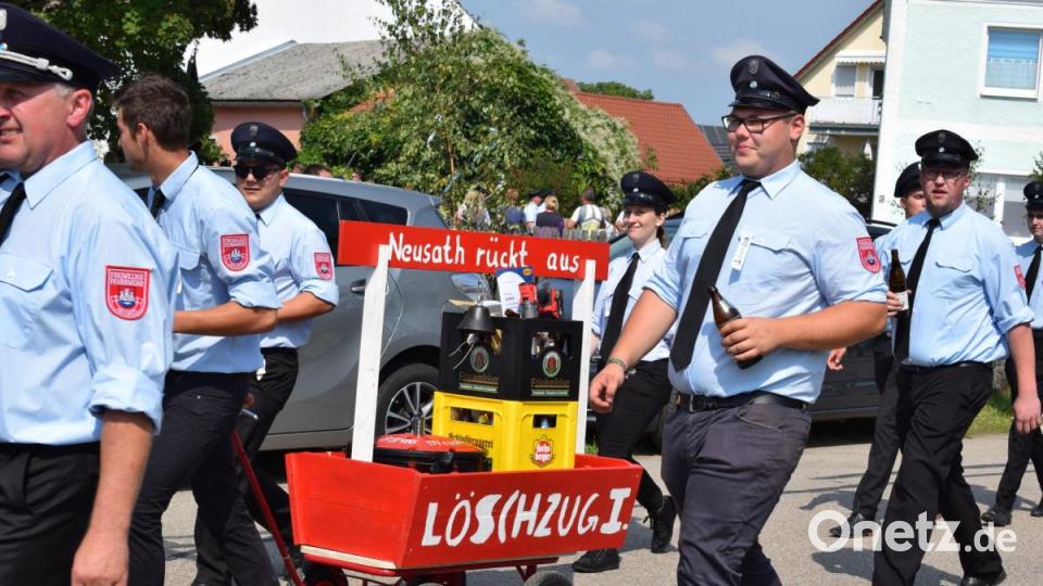 Der Löschzug der FFW Neusath ist immer gut bestückt. Bild: bnr