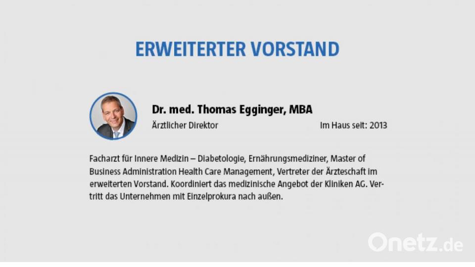 Der Vorstand der Kliniken Nordoberpfalz AG. Bild: NT/AZ