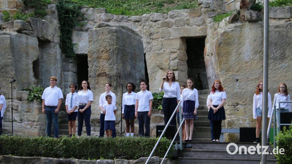 Der gesamte Chor trat zu &quot;When I grow up&quot; auf. Bild: sne
