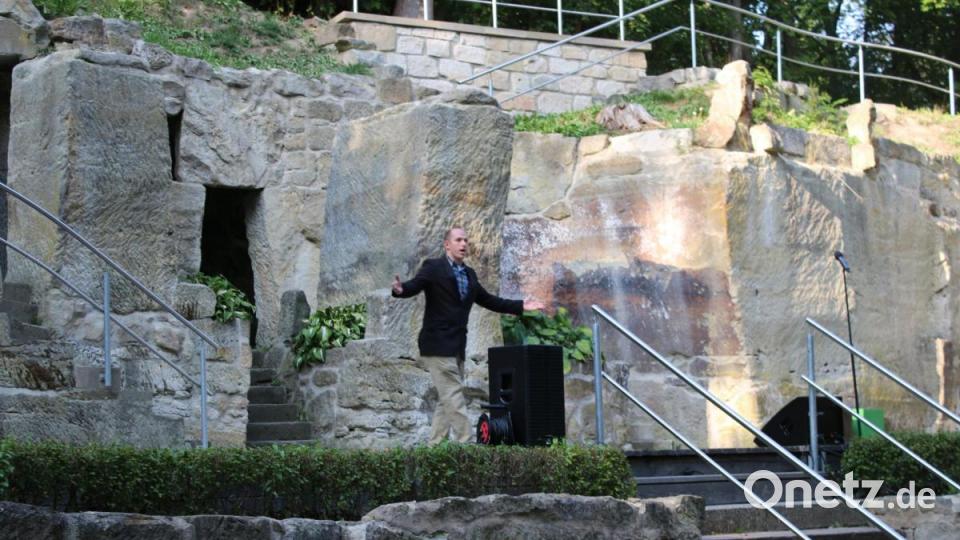 Justin MacClarran führte durch die Show. Bild: sne