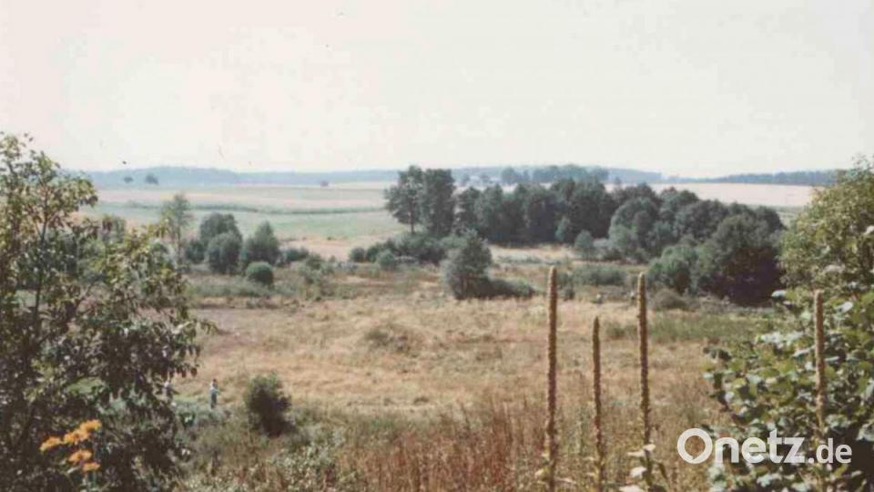 Die „Gänsehut“ war für die Landwirtschaft nur wenig geeignet und rückte ins Blickfeld der Planungen für das künftige Erholungs- und Ferienzentrum nahe Thumsenreuth. Repro: Stefan Hiller/exb