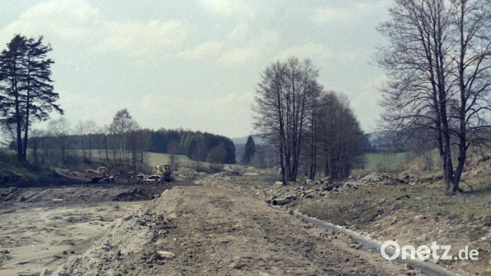 Das Anlegen des Thumsenreuther Erlenweihers war ein Kraftakt. Repro: Stefan Hiller/exb