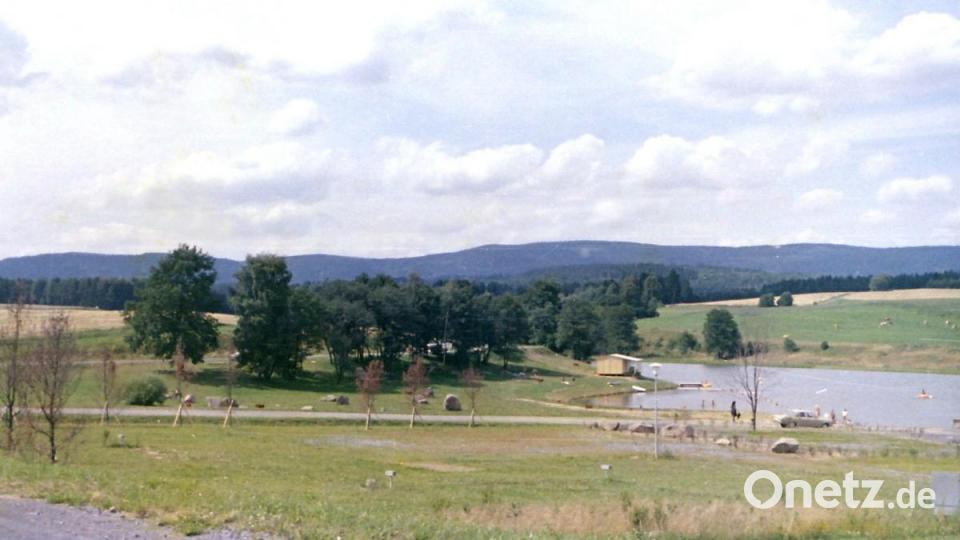 Das Anlegen des Thumsenreuther Erlenweihers war ein Kraftakt. Repro: Stefan Hiller/exb