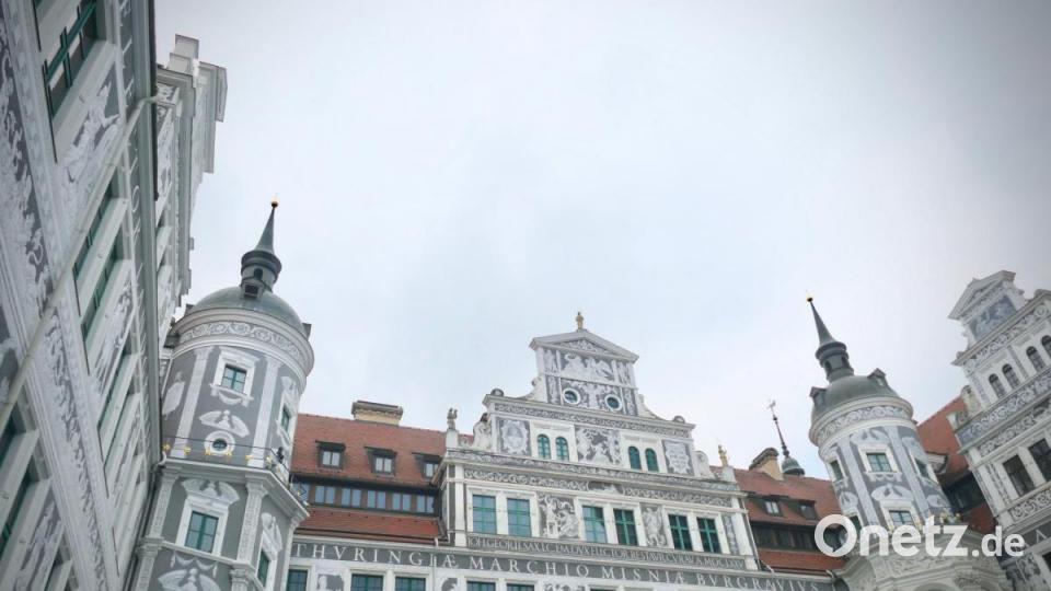 ... und wieder aufgebaut: Blick aus dem Großen Schlosshof des Residenzschlosses. Bild: mil