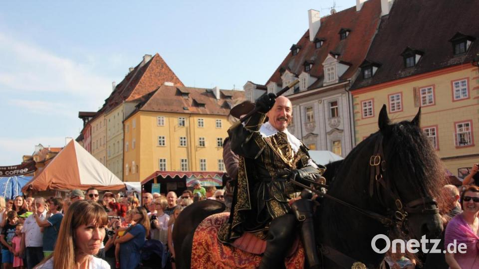 Mit allen Ehren wurde Herzog Albrecht von Wallenstein in Eger empfangen. Bild: kro