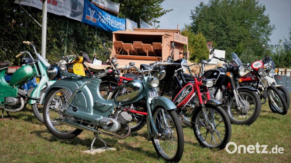 Zu sehen waren viele Mopeds, Motorräder und Roller vieler verschiedener Marken. Bild: twi