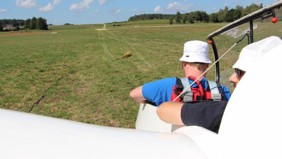 Eindrücke vom Segelflugsport. Bild: Alexandra Ritz/exb