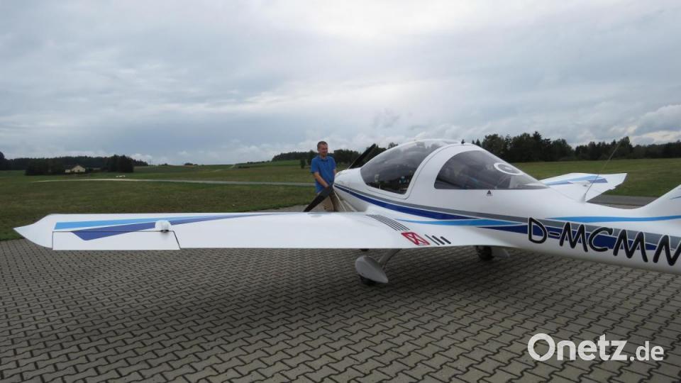 Das Ultraleichtflugzeug ist der ganze Stolz des Clubs und in der Anschaffung nicht ganz billig. Bild: ubb
