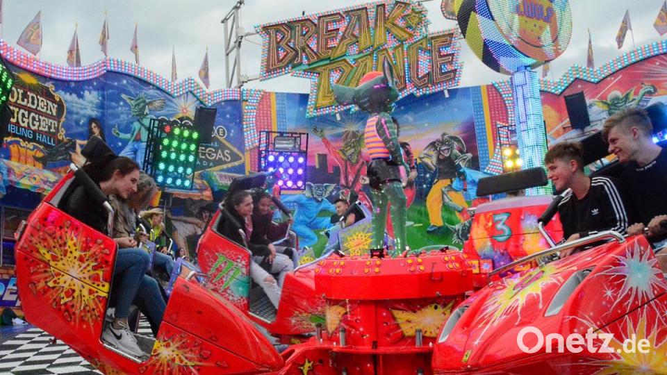 Impressionen vom Volksfest. Bild: Kunz