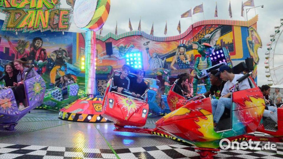 Impressionen vom Volksfest. Bild: Kunz