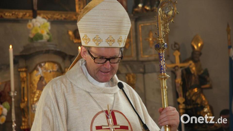 In seine Festansprache ließ Weihbischof Josef Graf auch kritische Worte mit Blick auf die Reformbewegung „Maria 2.0“ einfließen. Bild: wro