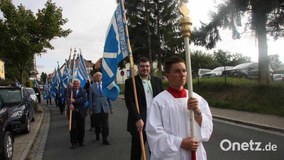 Nach dem Tragkreuz folgte der Gastgeber MMC Wiesau, der am Sonntag sein 80. Gründungsfest feierte. Bild: wro