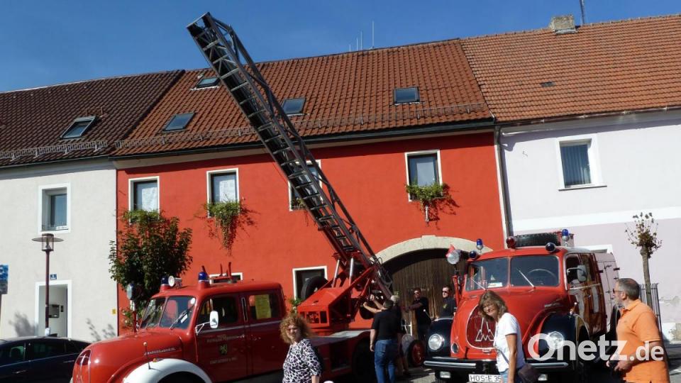 Feuerwehrautos - betagt, aber mit Charakter. Bild: wrt