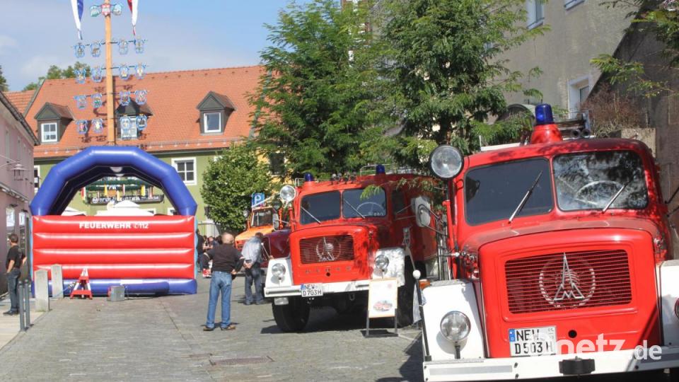 Feuerwehrautos - betagt, aber mit Charakter. Bild: wrt