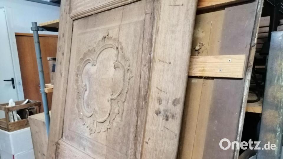 Eine Tür im Rokoko-Stil. Bild: anv