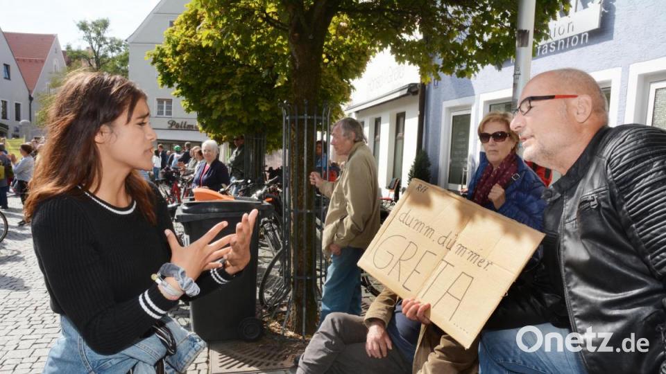 Demo zum Weltklimastreiktag in Weiden. Bild: Gabi Schönberger