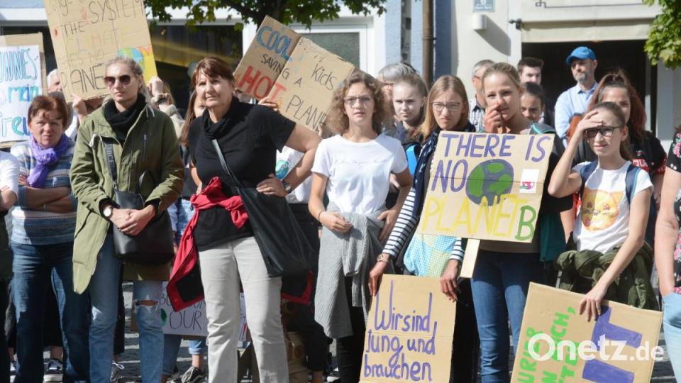 Demo zum Weltklimastreiktag in Weiden. Bild: Gabi Schönberger