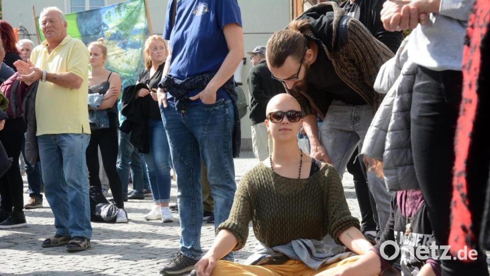 Demo zum Weltklimastreiktag in Weiden. Bild: Gabi Schönberger