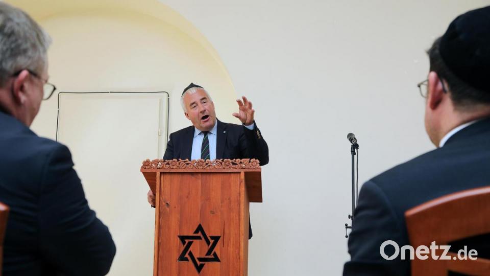 125 Jahre Israelitische Kultusgemeinde Amberg. Bild: Wolfgang Steinbacher