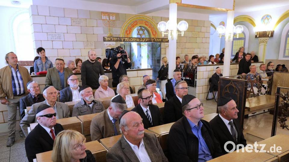 Die Synagoge war zur Eröffnung des Festakts überfüllt. Bild: Wolfgang Steinbacher