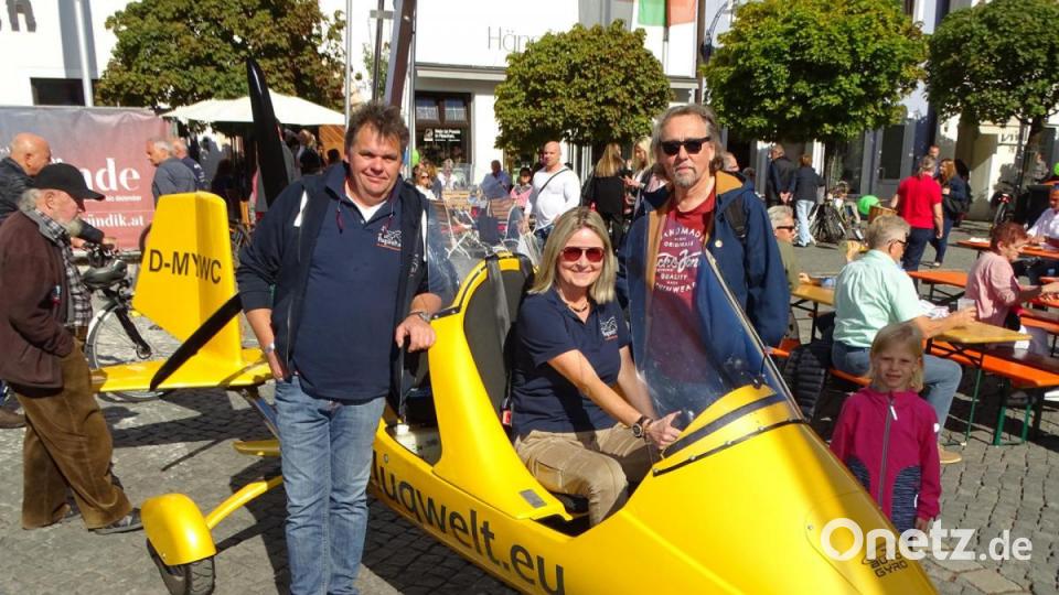 Die Flugwelt stellte ihren 100-PS-starken Tragschrauber vor. Bild: Dobmeier