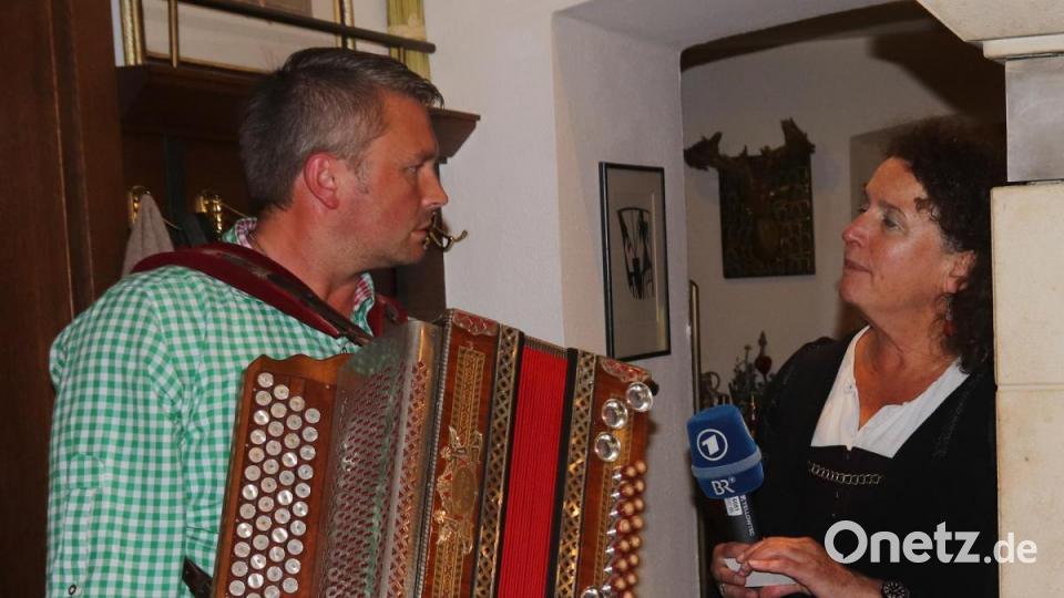 Evi Strehl im Interview mit den Roum Boum. Bild: mfh